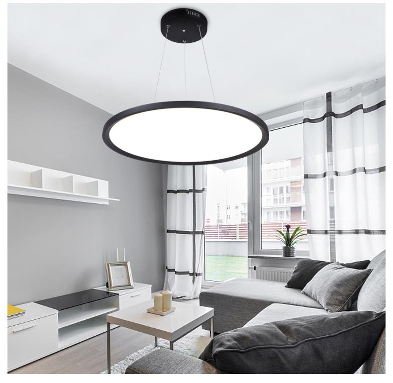 big round panel lights